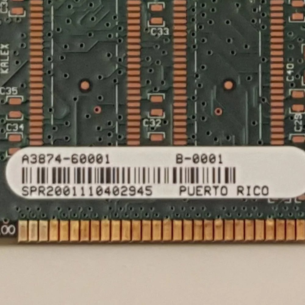 HP C7845AX 32MB 100-pin SDRAM DIMM Dual Inline Memory Module A3874-60001